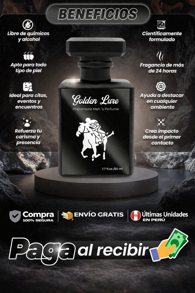 GOLDEN LURE:perfume exclusivo 💎_corre que se acaba🔥