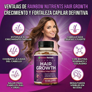 DOMINA TU BELLEZA CON HAIR GROWTH